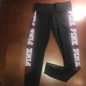 VS PINK Ultimate Leggings w/ Mesh